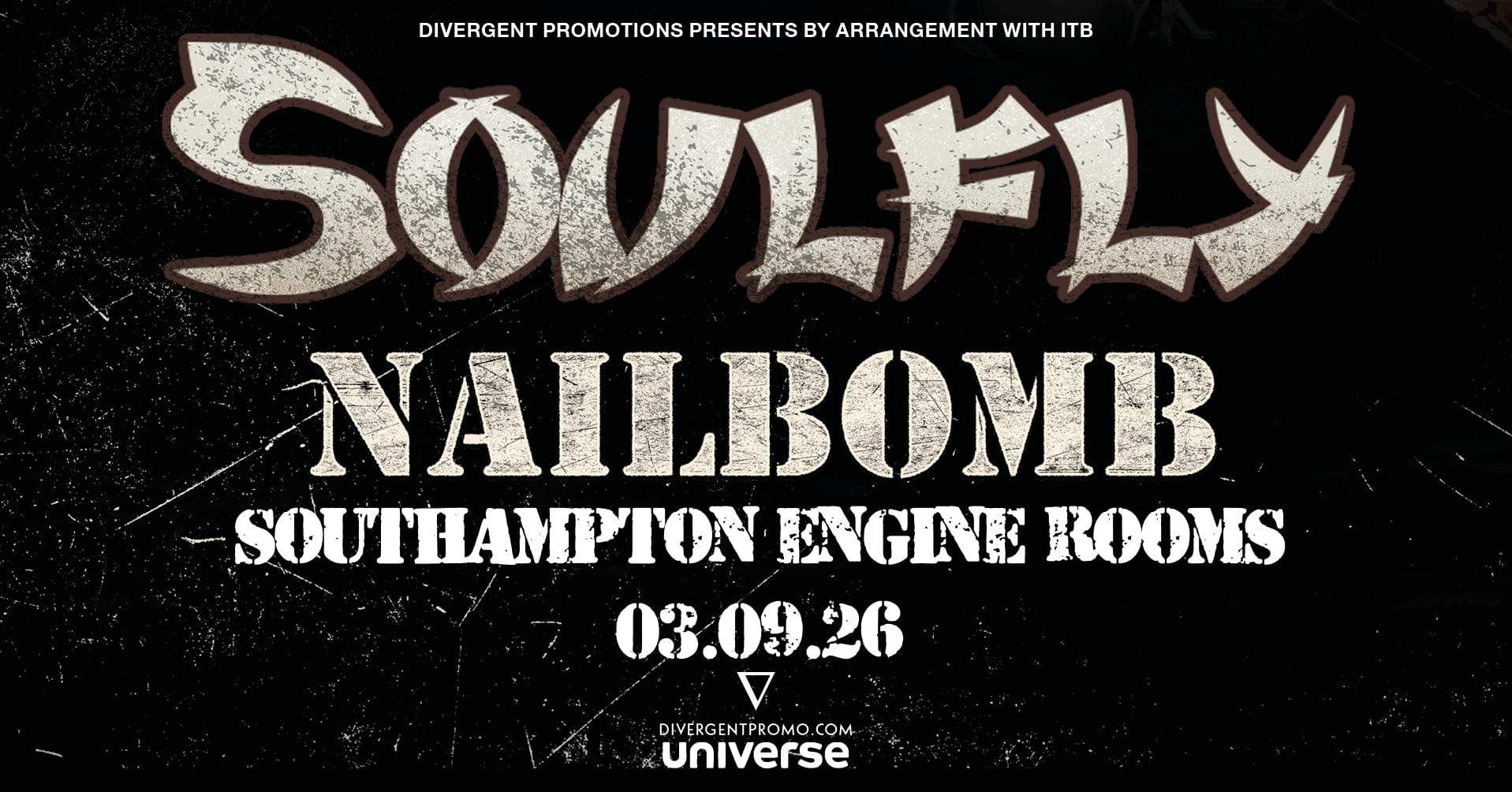 Soulfly + Nailbomb Live at Engine Rooms Southampton