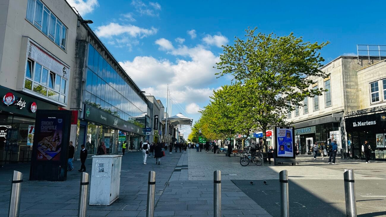 Southampton City Centre Early Spring