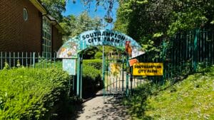 Southampton City Farm Entrance