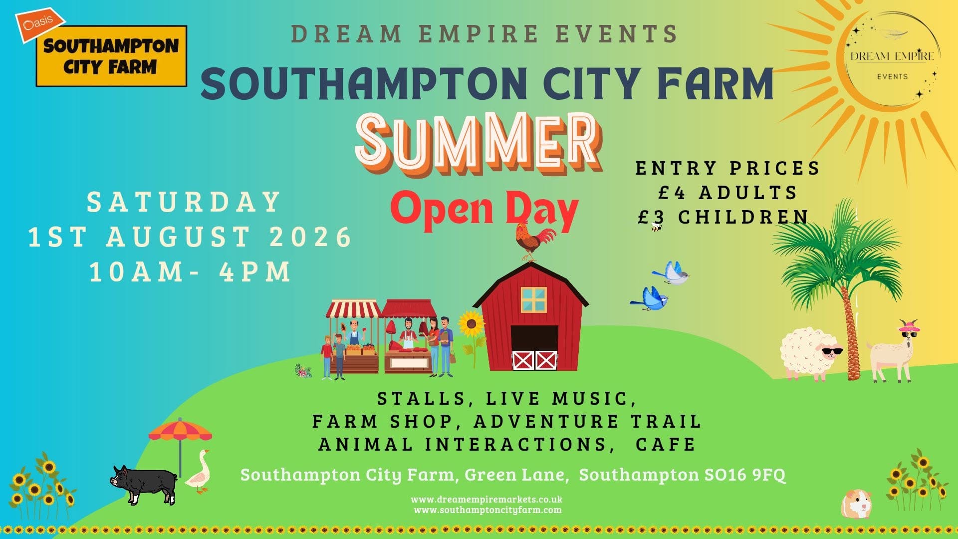 Southampton City Farm Summer Open Day 2026