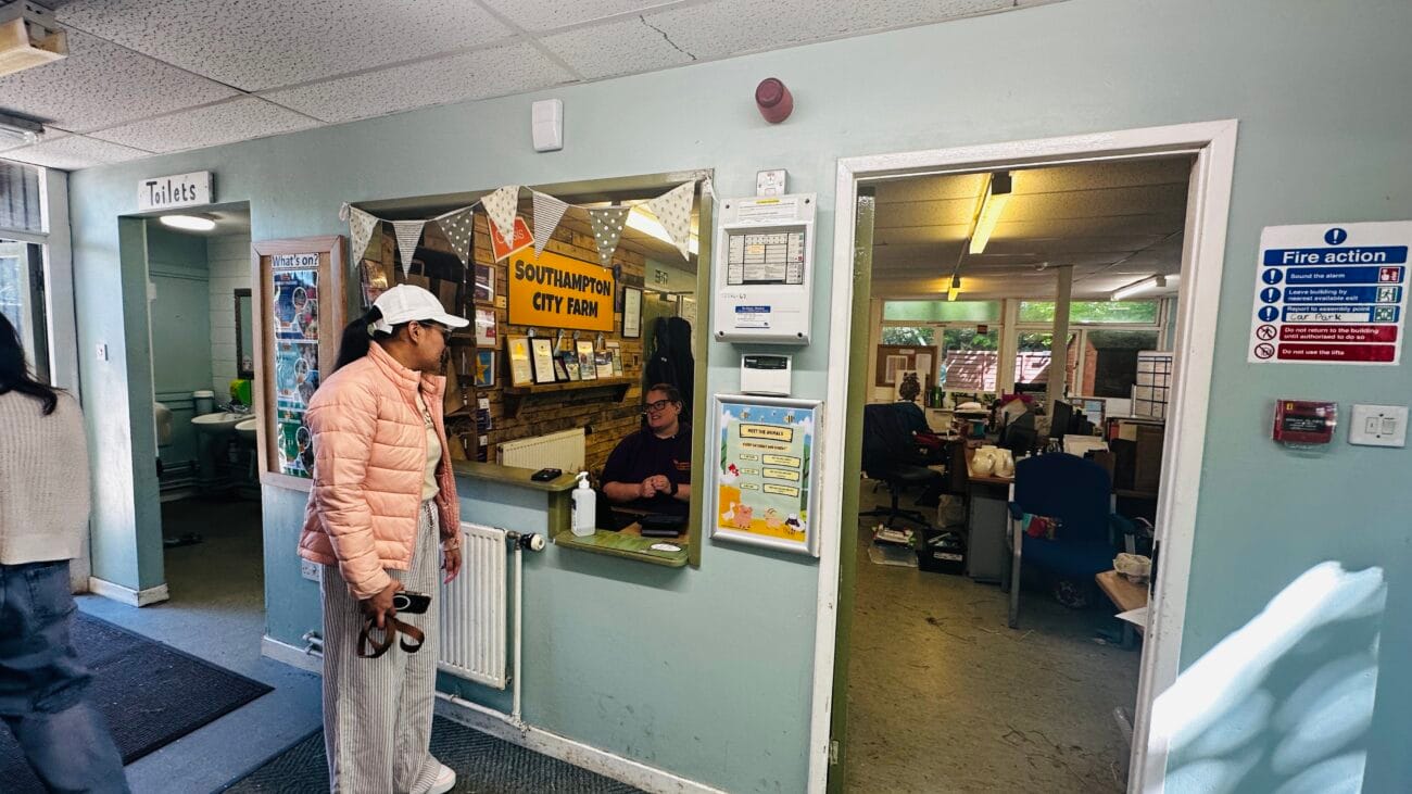 Southampton City Farm Ticket Area