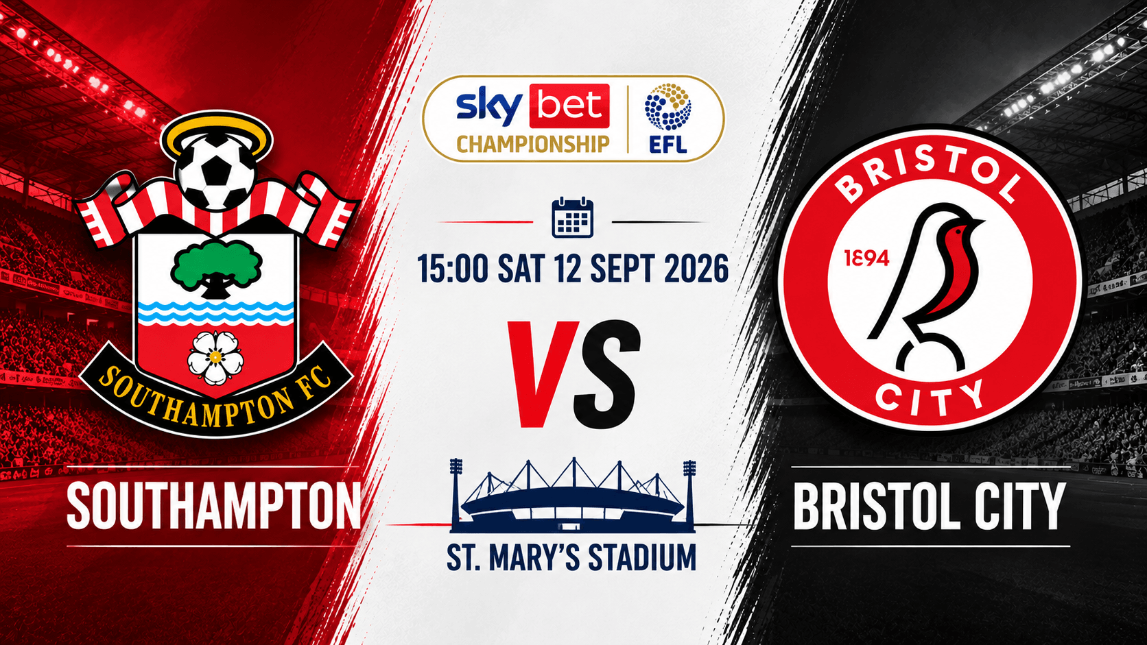Southampton vs Bristol City 2026