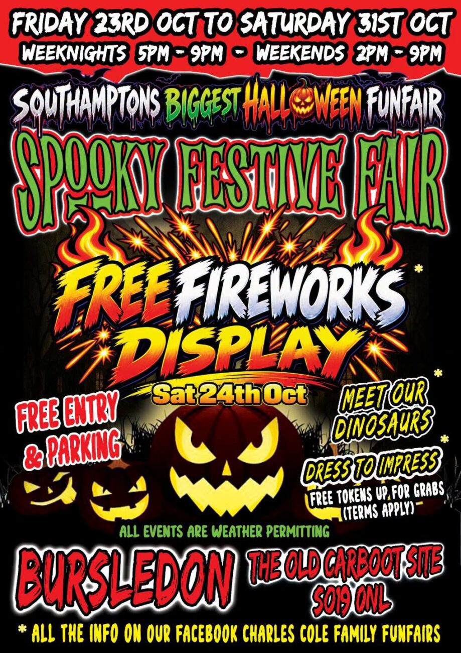Spooky Festive Fair & Free Fireworks Display