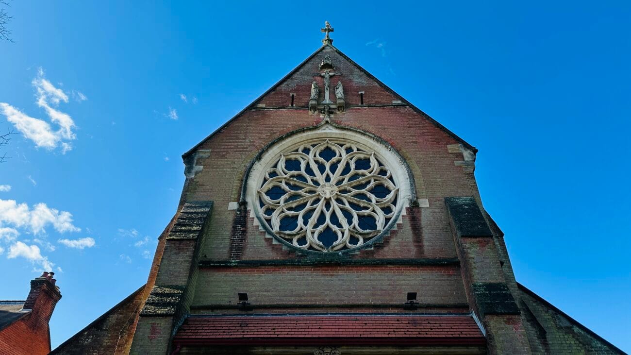 St Edmund’s Roman Catholic Church close-up