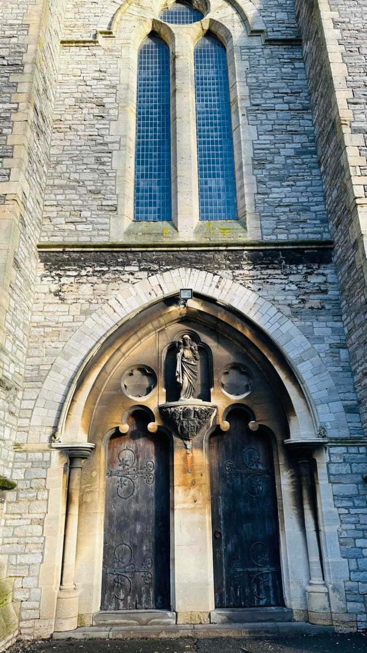 St Mary’s Church entrance arch and doors