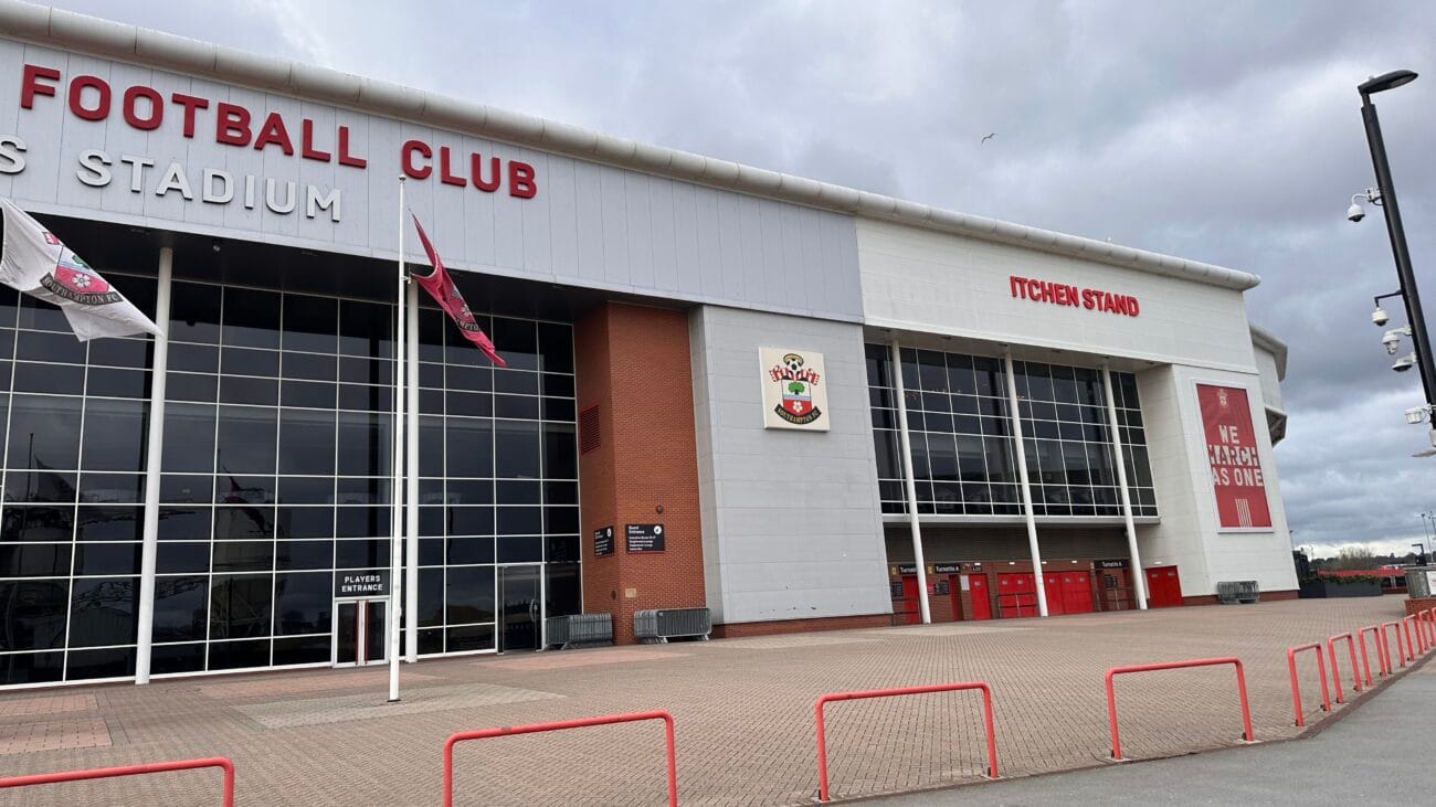 St Mary’s Stadium exterior, Southampton