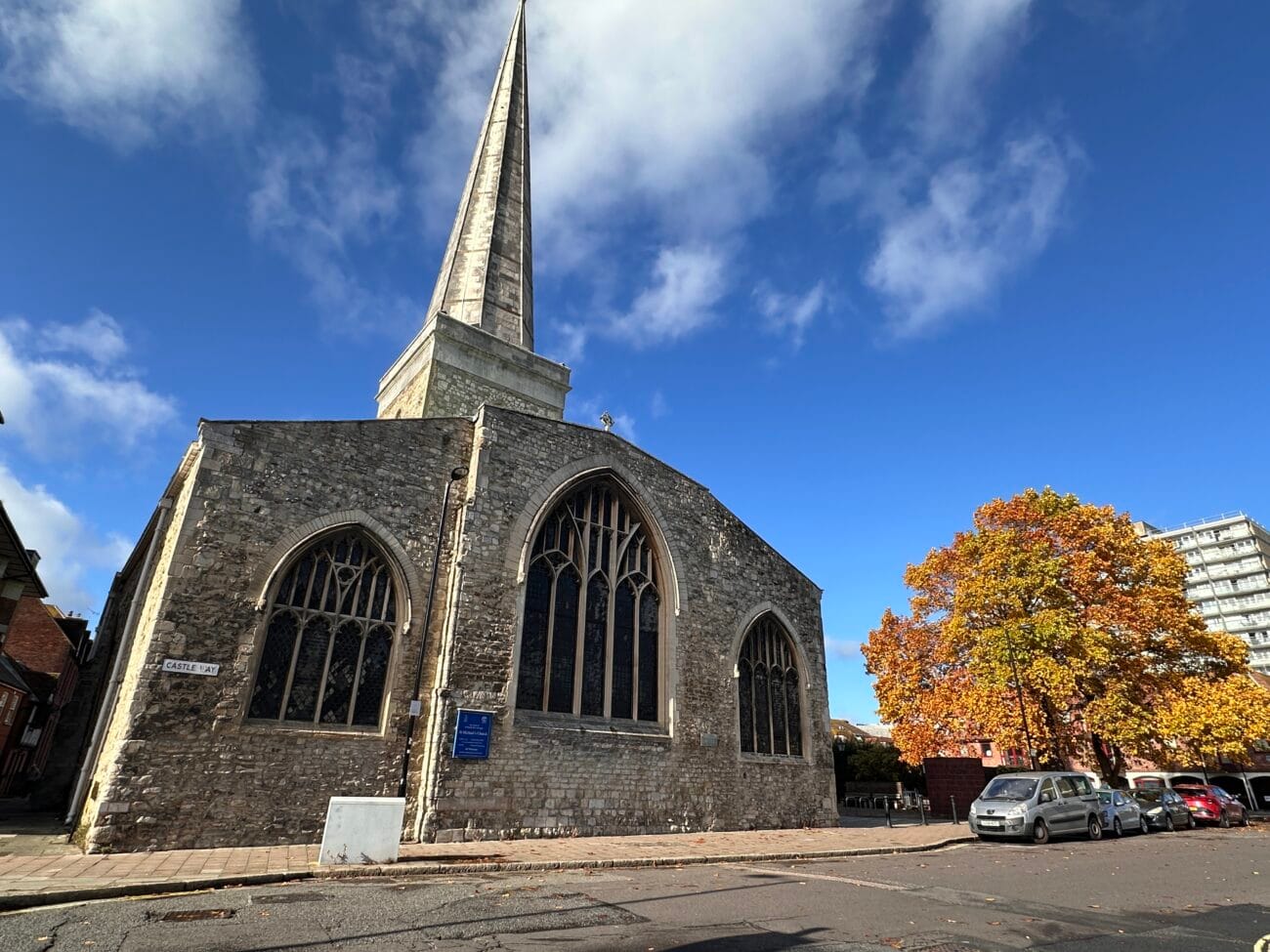 St Michael’s Church exterior in daylight