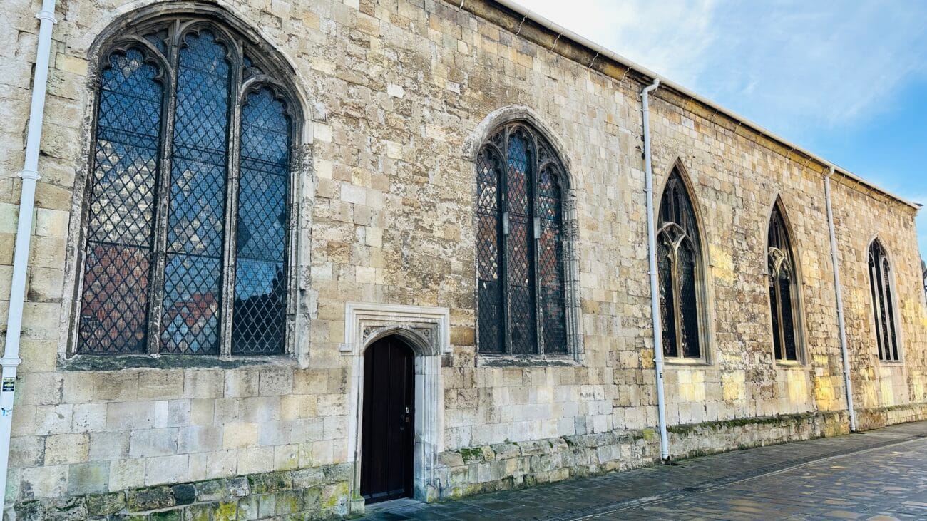 St Michael’s Church exterior with surrounding walls