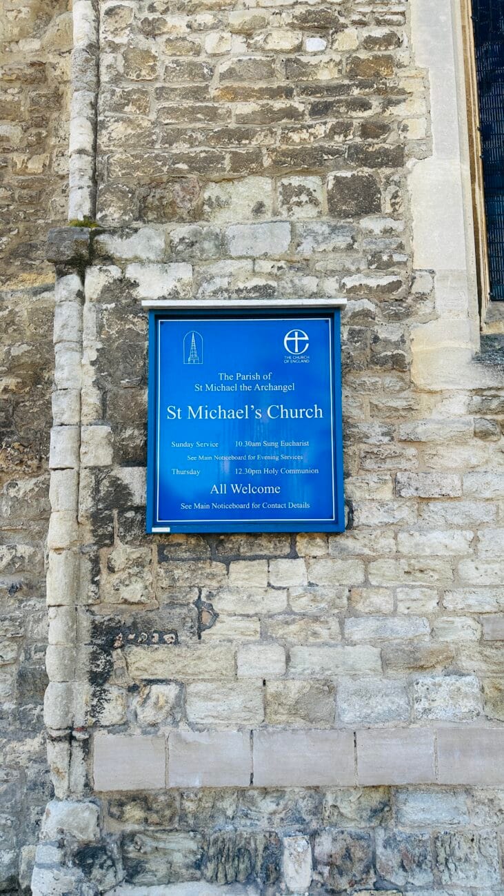 St Michael’s Church stonework and historic details