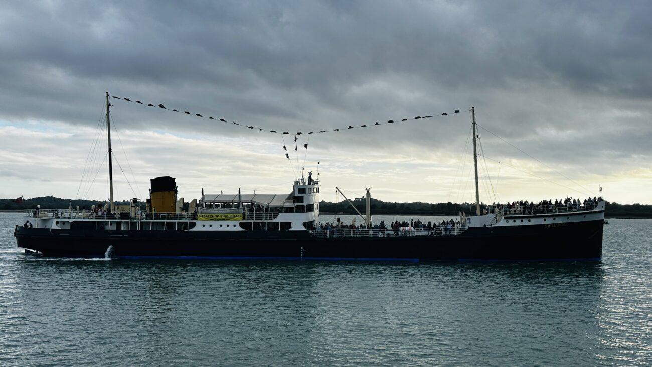 Steamship Shieldhall Southampton Full Ship