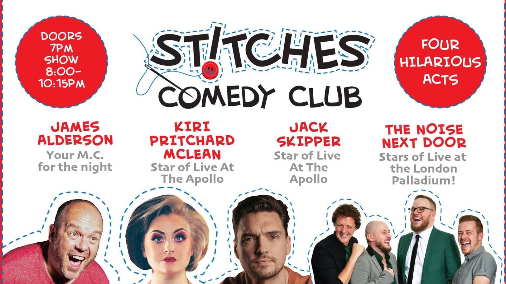 Stitches Comedy Club at Mayflower Studios