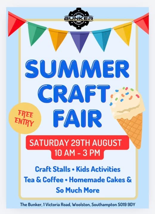 Summer Craft Fair at The Bunker