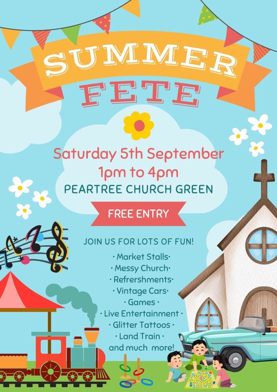 Summer Fete 2026 at Peartree Church