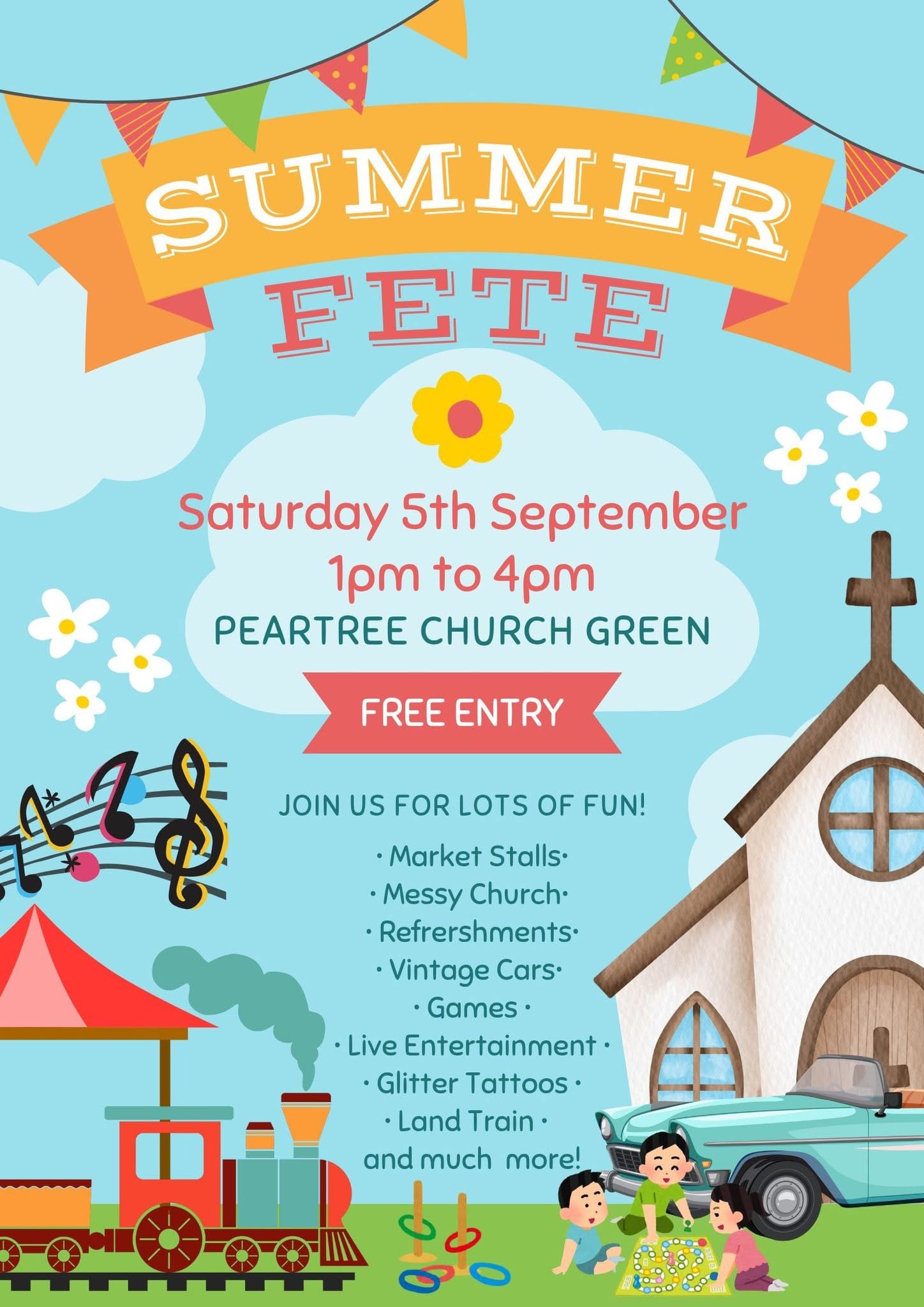 Summer Fete 2026 at Peartree Church