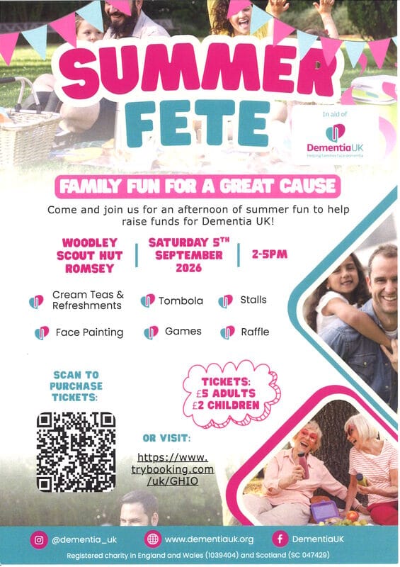 Summer Fete at Woodley Scout Hut Romsey