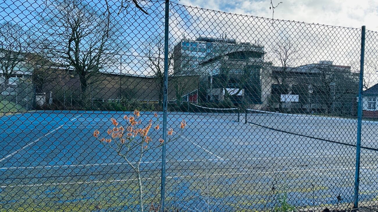 Tennis courts in East Park, Southampton