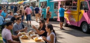 The Big Eat Festival at Royal Victoria Country Park