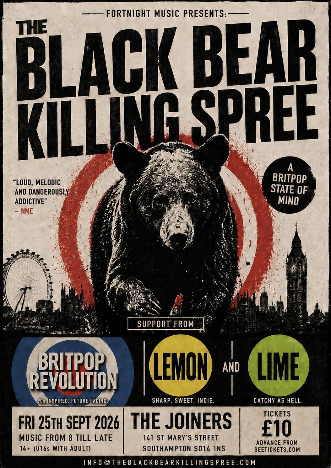 The Black Bear Killing Spree Live at The Joiners
