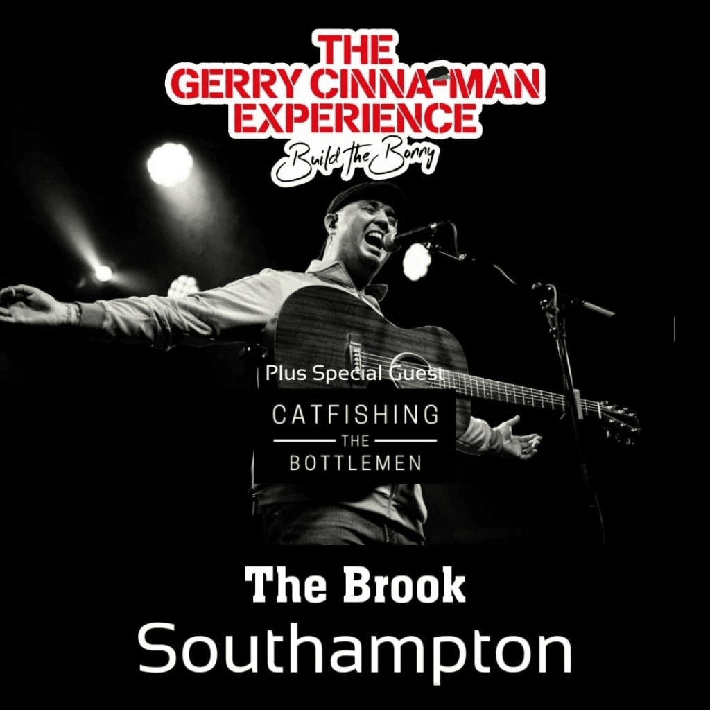 The Gerry Cinna-Man Experience at The Brook Southampton