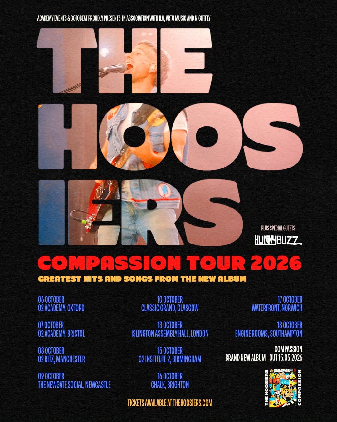 The Hoosiers Live at Engine Rooms Southampton