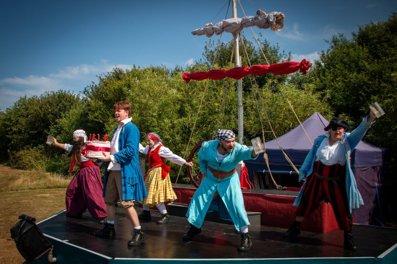 The Pirates of Penzance Outdoor Theatre