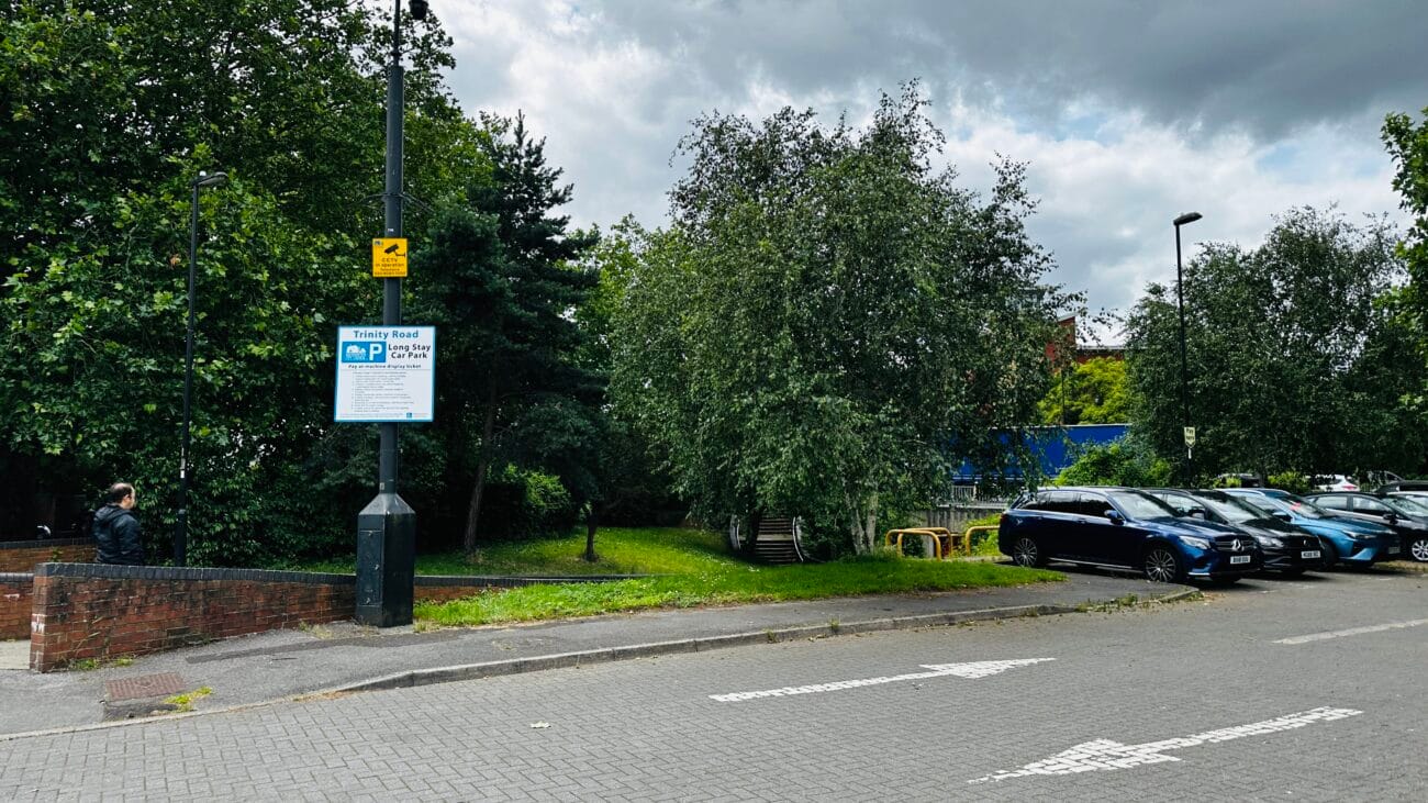 Trinity Road Car Park Entrance
