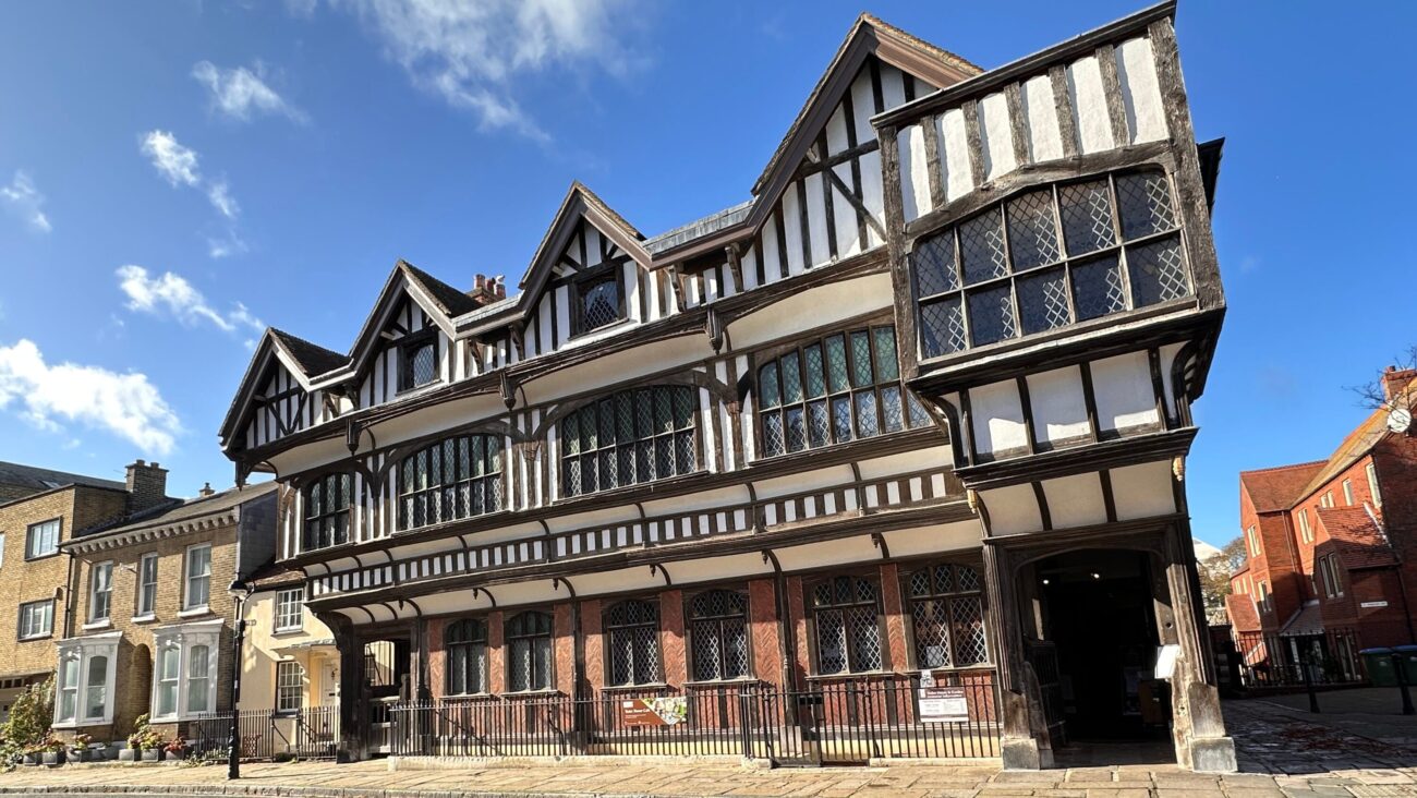 Top Attractions in Southampton 4 Tudor House timber-framed frontage on the street