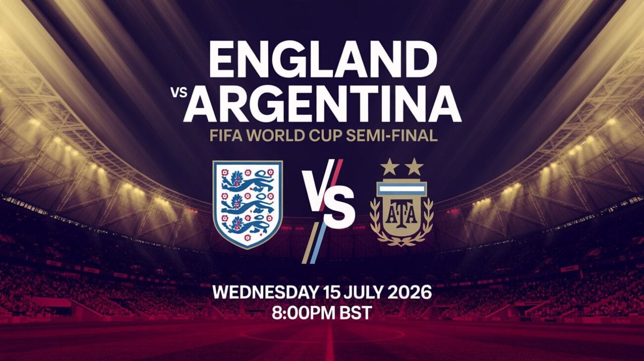 Watch England vs Argentina Live in Southampton UK