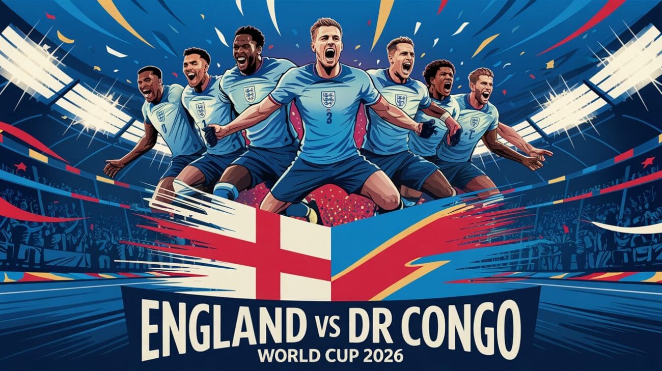 Watch England vs DR Congo Live in Southampton