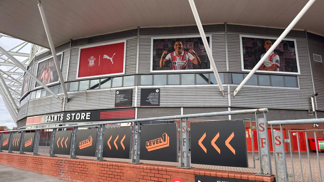 Way to Level1 at St. Mary's Stadium