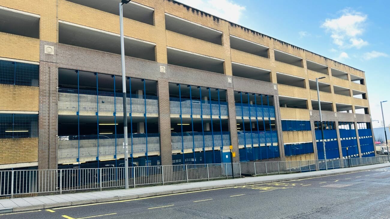 West Park Multi-Storey Car Park Wide View
