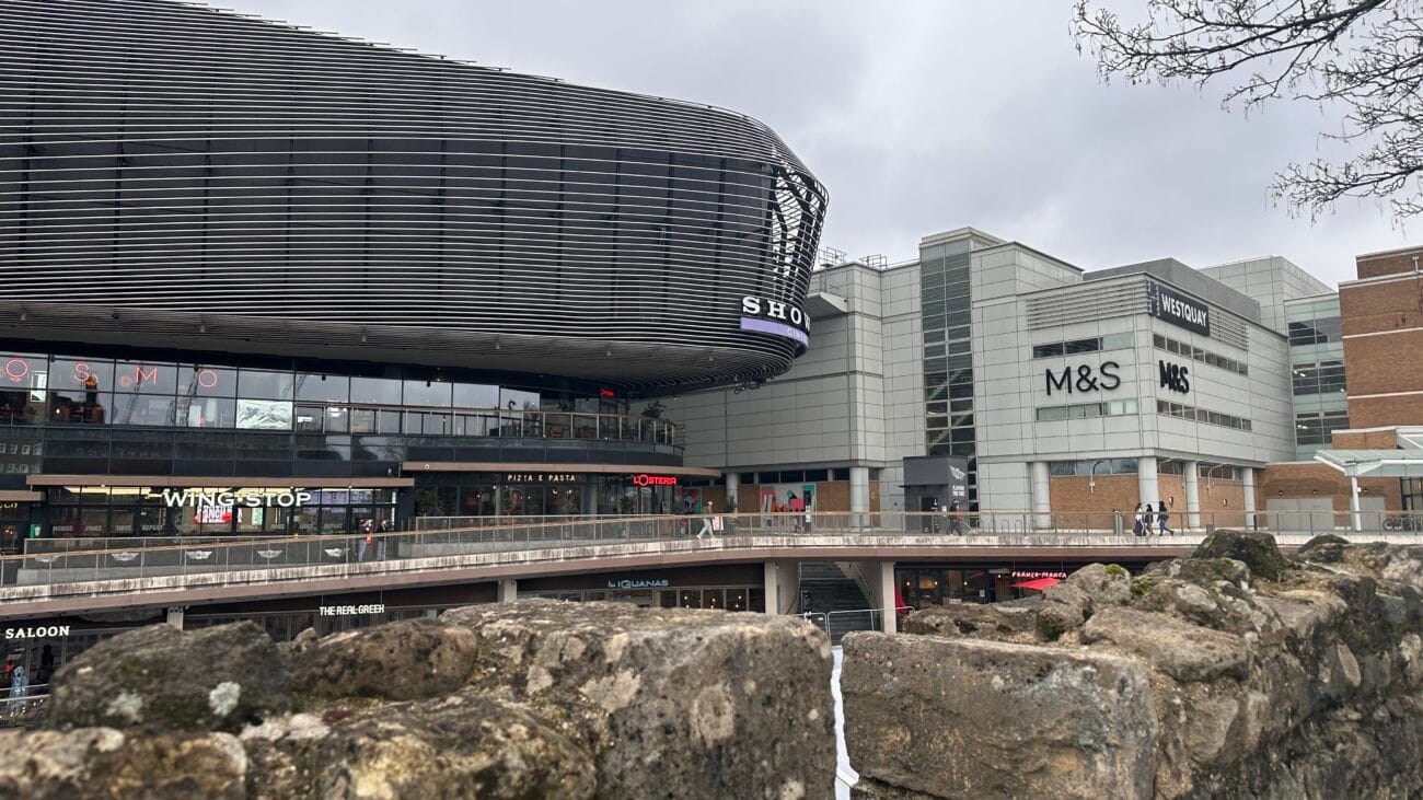 Westquay Watermark from the Walls of Southampton