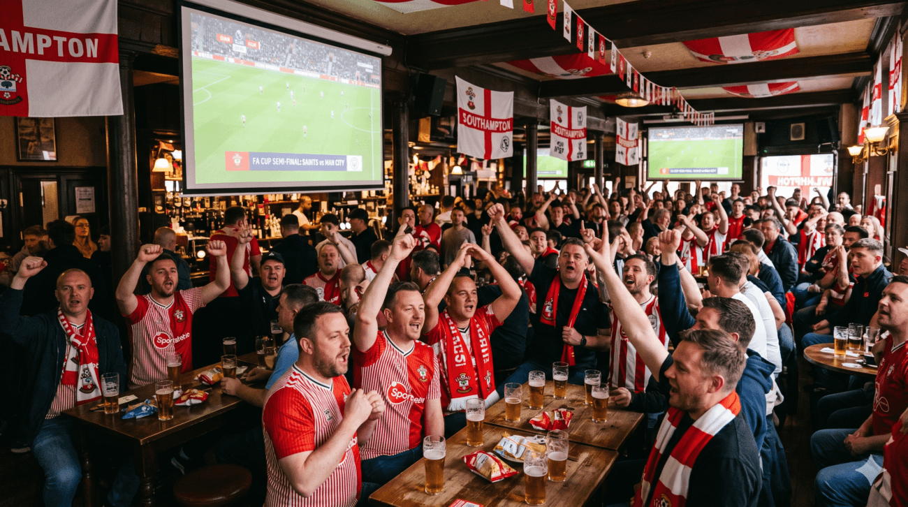 Where to Watch Saints vs Man City in Southampton