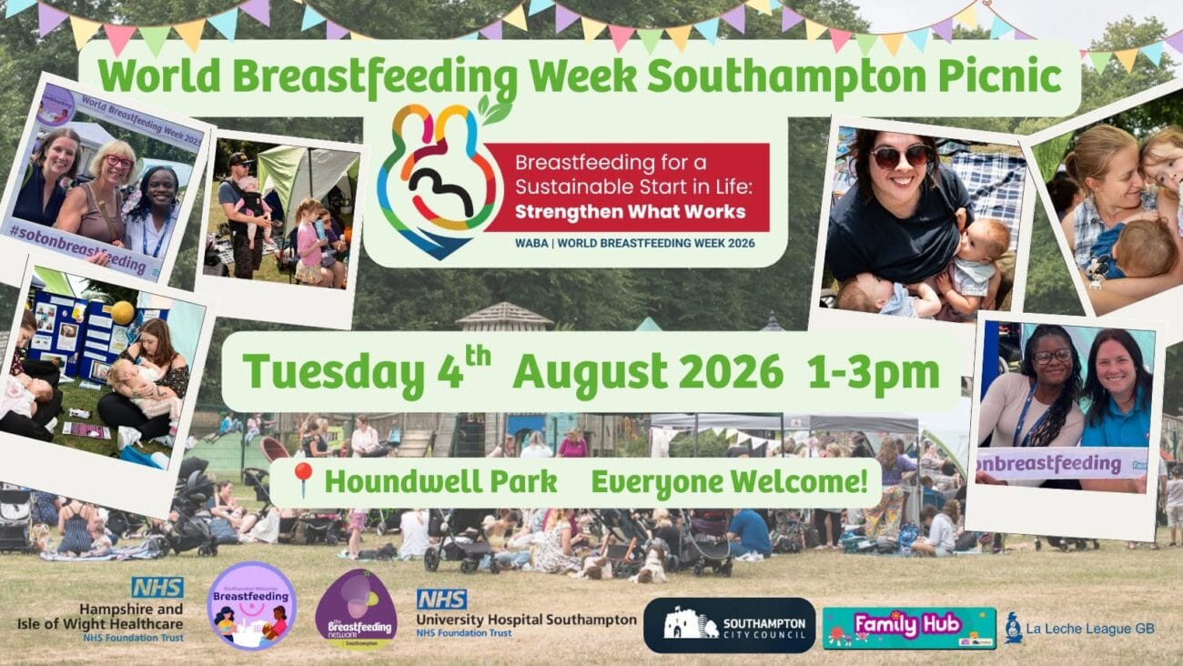 World Breastfeeding Week Southampton Picnic 2026 at Houndwell Park
