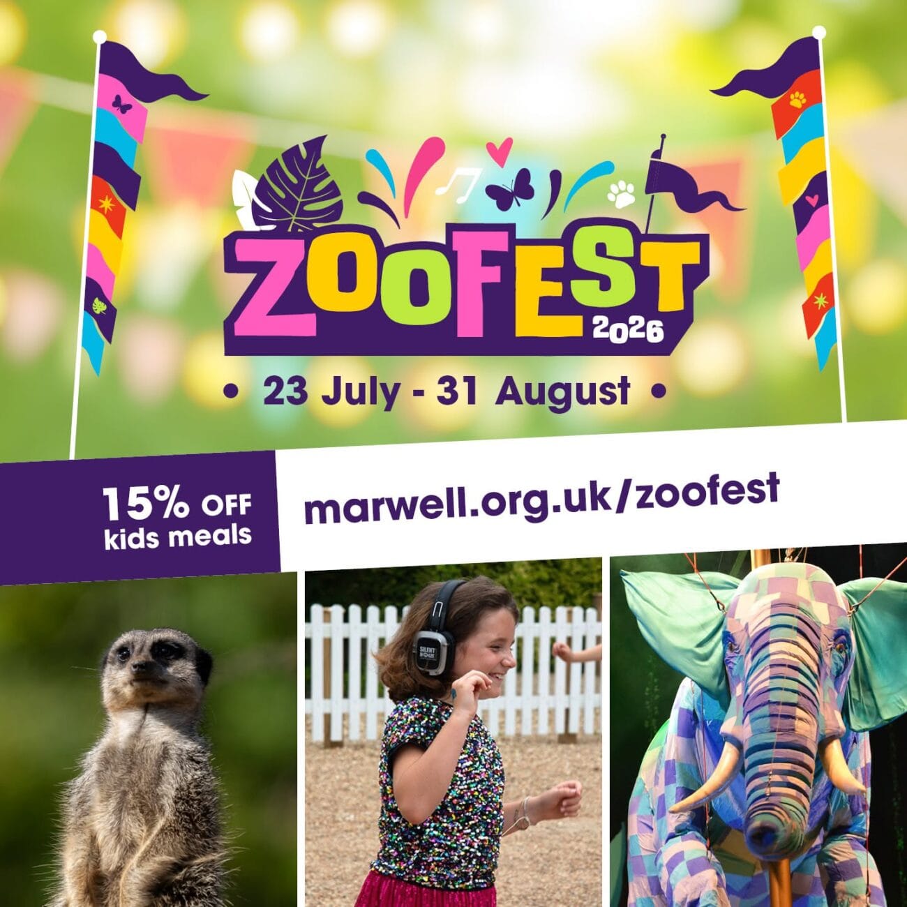 Zoofest 2026: Summer Holiday Fun at Marwell Zoo 60 Zoofest 2026 - Summer Holiday Fun at Marwell Zoo